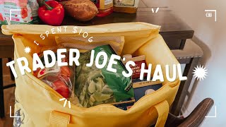 Trader Joe&#39;s Haul! $106 total | Mom life