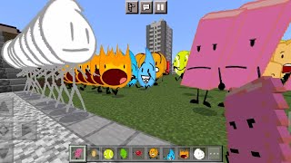 BFDI: David Nextbot Added in Minecraft PE | #minecraftpeaddons