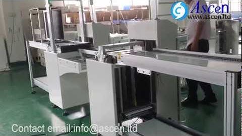 PCB magazine loader and PCB magazine unloader loading orunloading the PCB board on assembly line