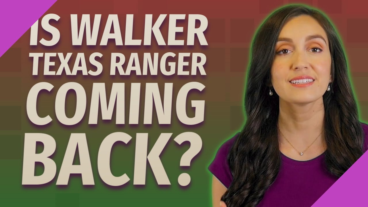Is Walker Texas Ranger coming back? - YouTube