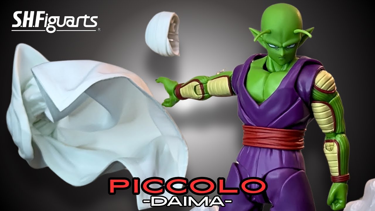 is THIS the BEST Piccolo figure ever made? SH Figuarts Daima Adult Piccolo unboxing Review