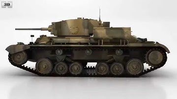 Valentine Infantry Tank Mk III 3D model by 3DModels.org