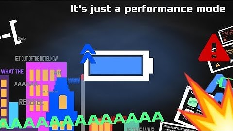 When the battery is on performance mode | FlipaClip