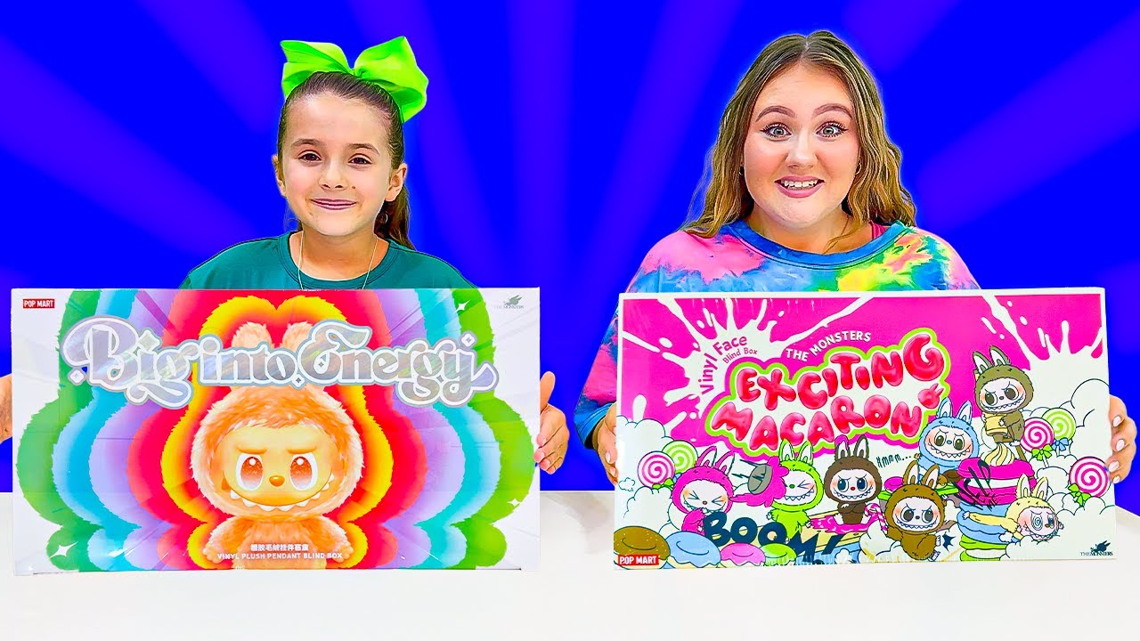 Ruby and Bonnie Buy the MOST POPULAR LABUBU Cases! 12 Mystery Boxes