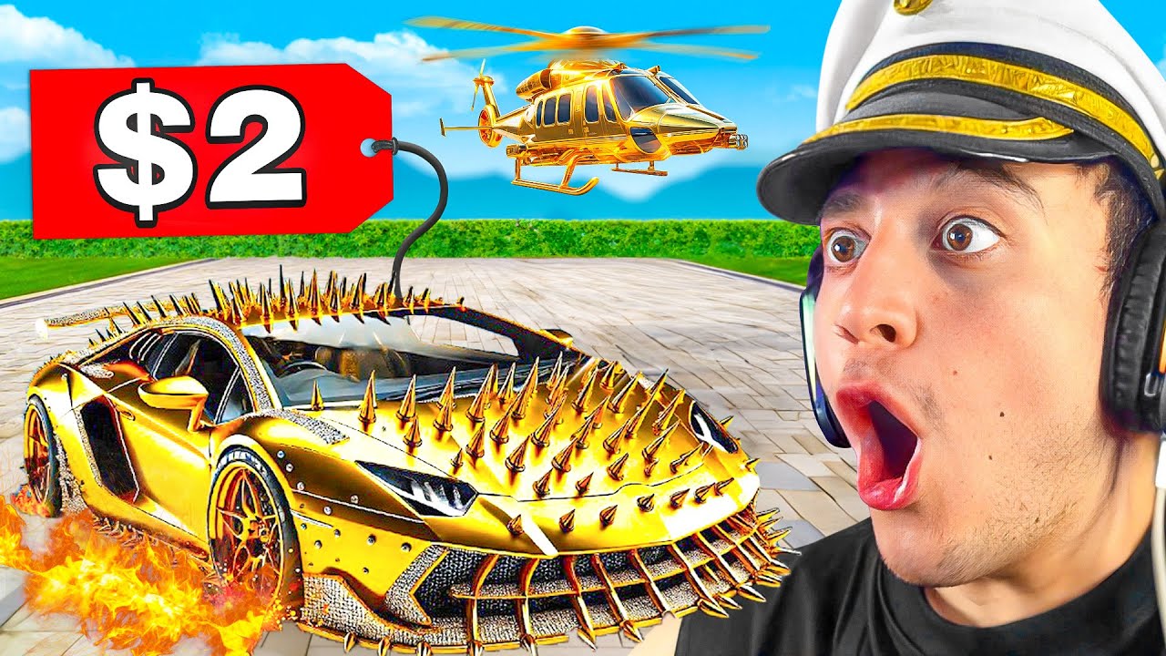 GTA 5 pero TODO CUESTA $2 🥵💰