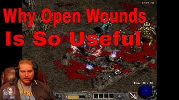 Diablo II Resurrected - Open Wounds Effect