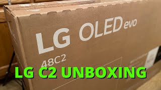 LG C2 OLED TV Unboxing - First Look and Setup by The Review Fella 37,078 views 2 years ago 4 minutes, 38 seconds