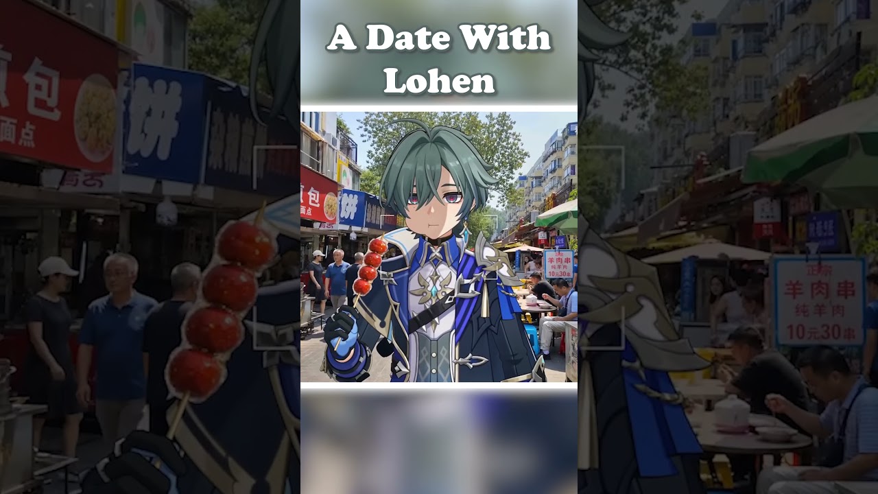 POV you are on a date with Lohen #shorts #lohen #genshinimpact #irl