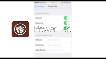 Power Tap: add more options to the power off slider in iOS