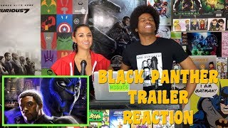 BLACK PANTHER Trailer Reaction (Official)