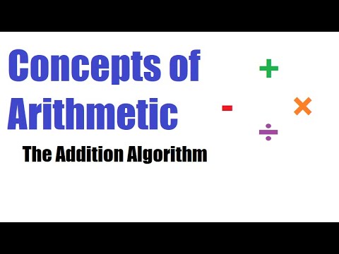 The Addition Algorithm - YouTube