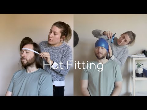 Scalp Measuring and Hat Fitting