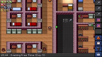 The Escapists - Escape from Freeplay Prison Expanded+ Pt. 5: Exploring the Roof