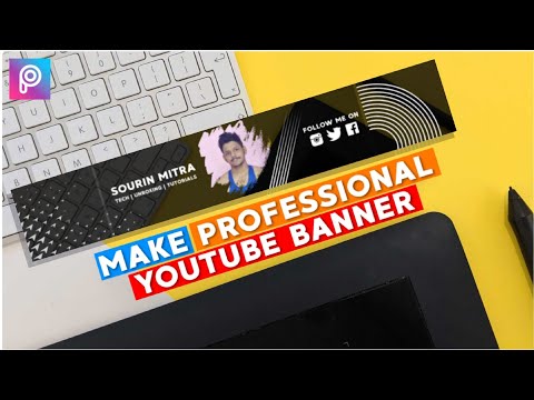 Make Professional Banner for YouTube Channel ~ Make YouTube Channel Art on Android