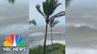 Videos Show Hurricane Fiona Battering Puerto Rico