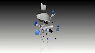 BluffTitler Beta test GLB file with container attached to body part