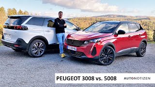 2021 Peugeot 3008 vs 5008 Facelift: Full English Review / Test Drive
