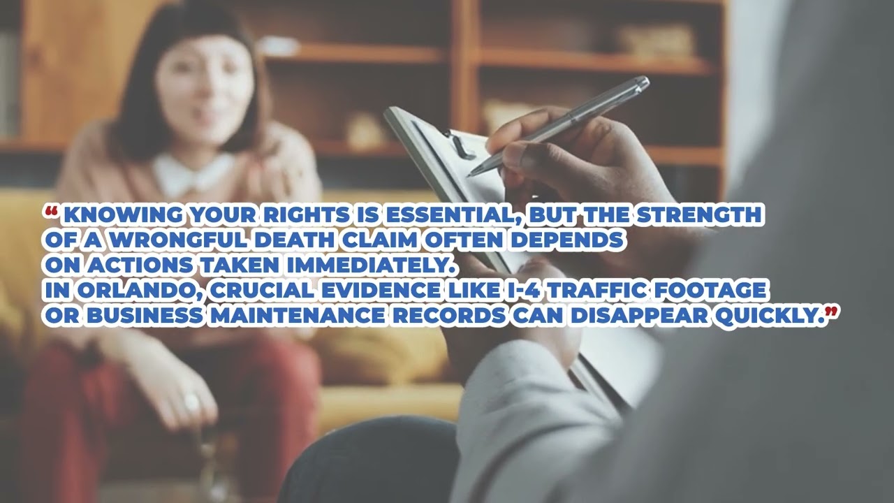 Orlando Wrongful Death Lawyer | Protect Your Family’s Rights Under Florida Law