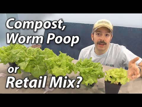 Sustainable Worm Casting / Compost Mix Vs Retail Seed Starting Mix