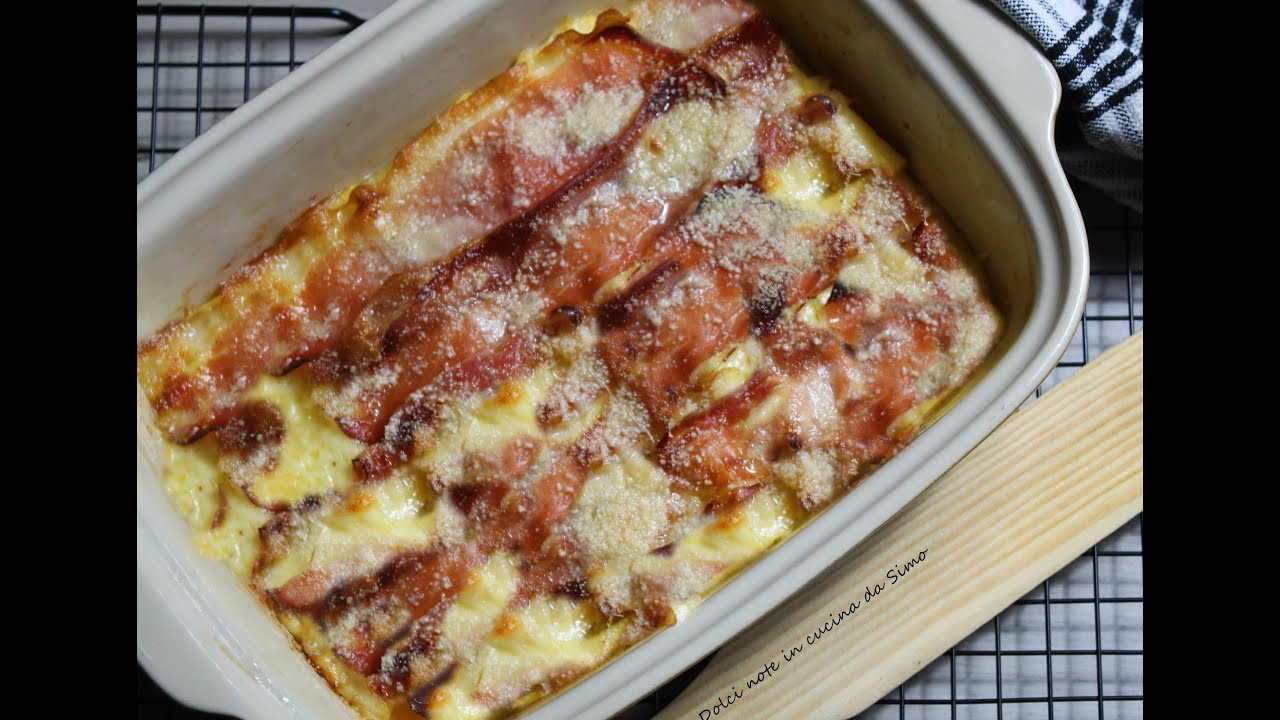 Polenta farcita con speck e formaggio