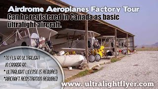 Robert Baslee, Airdrome Aeroplanes Factory and basic ultralight aircraft.