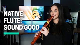 How To Sound Good On The Native Flute | Breathing &amp; Producing A Clean Sound | Learn The Native Flute