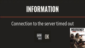 How to Fix Insurgency: Sandstorm Game - Network Error - Connection to the server timed out