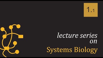 Systems Biology 1.1: Differential Equations For Modeling
