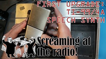 TI-99/4A Speech Synthesizer Show & Tell