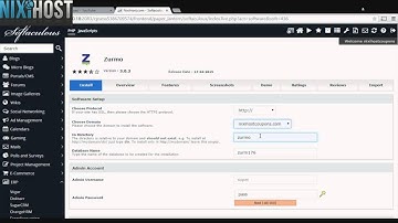Installing Zurmo with Softaculous in cPanel