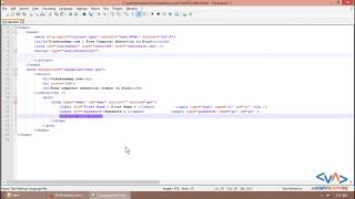 Password and textarea with properties in HTML form in hindi