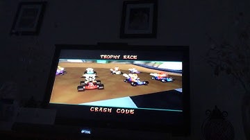 CTR Walkthrough - Part 1 - Intro & Crash Cove Trophy