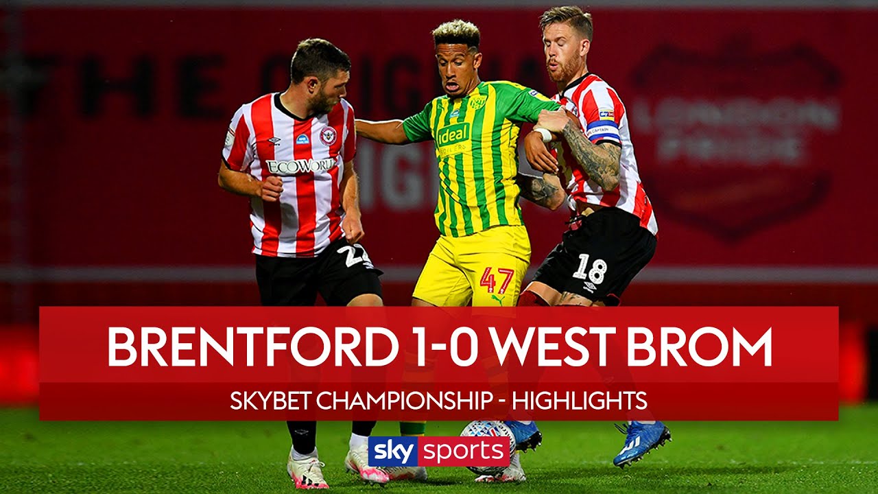 Early Watkins goal secures Bees win over Baggies | Brentford 1-0 West Brom | Championship Highlights