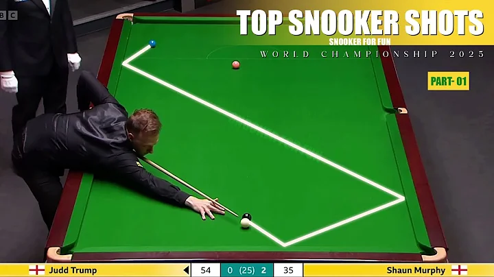 TOP Snooker Shots 🎱| 2025 Snooker World Championship | Part-1
