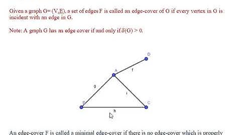 Edge Cover|Edge Covering in Graph Theory