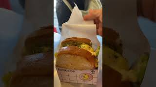 Korean Egg Drop Sandwich Experience