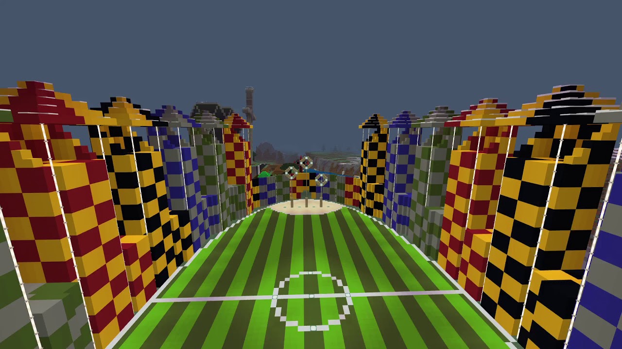 Minecraft Harry Potter Quidditch Build