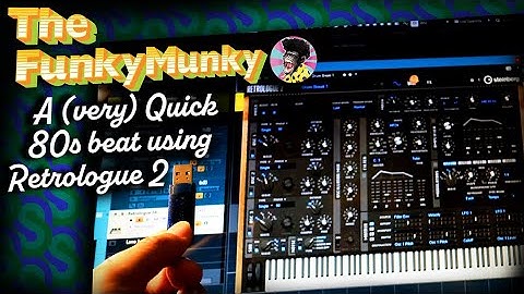 A (very) Quick 80s Beat using Retrologue 2