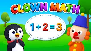 Fun Math Quiz for Kids | Addition Practice with Fun Clown