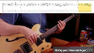 Miniatura del video "Paul McCartney-I'm Only Sleeping-Bass Tab-Bass Cover-The Beatles"