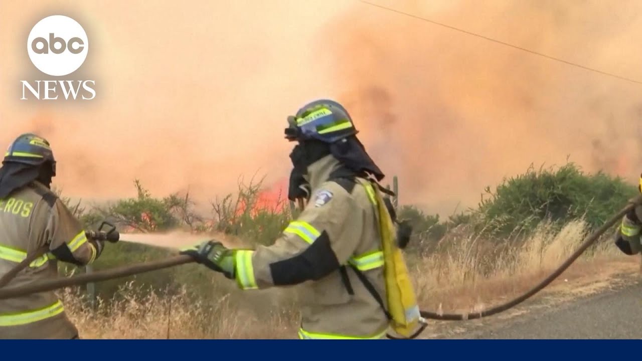 Chile declares state of emergency from wildfires
