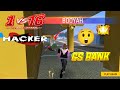 CS RANK NEW HACKER 😲 2026 1VS16 HACKER GAME PLAY ? 