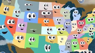 Funny faces stack the States 2 in 1 hour