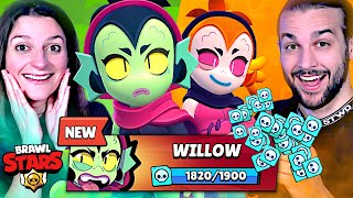 ON DEBLOQUE LE NOUVEAU BRAWLER MYTHIQUE WILLOW SUR BRAWL STARS !