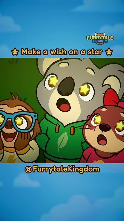Twinkle Twinkle Little Star 🌟 Eyes Twinkle & Hugs | Furrytale Kingdom #Shorts  #childrenssong
