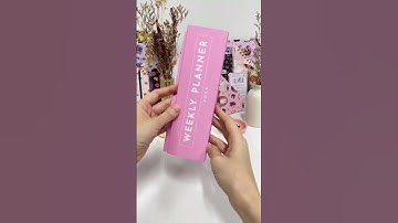 Making a DIY 2025 Weekly (Desk) Planner ✨Getting the measurements right was a pain 🫠