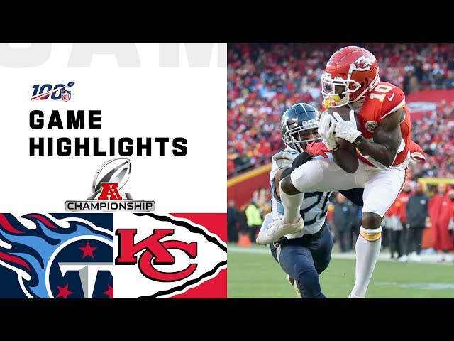 Titans vs. Chiefs AFC Championship Highlights | NFL 2019 Playoffs