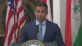 Miami mayor address Art Acevedo suspension as police chief