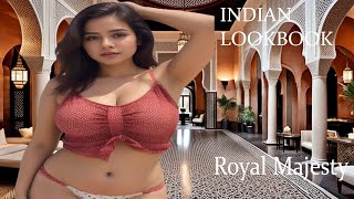 4K AI Art Indian Lookbook Meets Royal Majesty in Marrakech