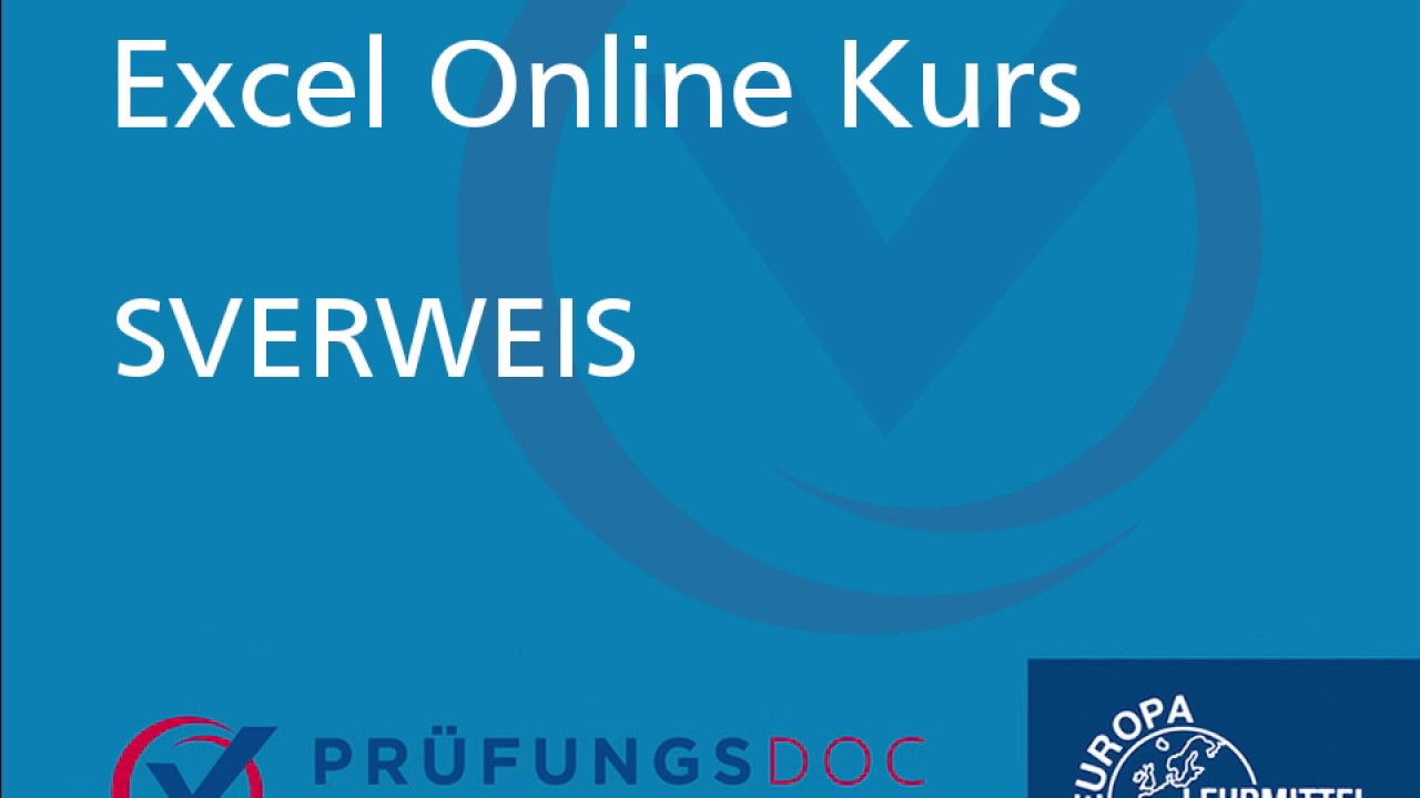 Excel-Tutorial: SVERWEIS - YouTube